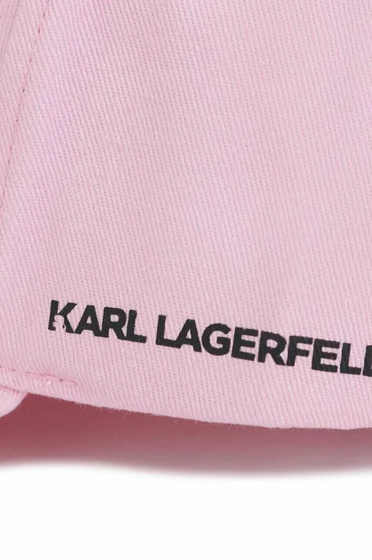 Dětská bavlněná čepice Karl Lagerfeld  100 % Bavlna