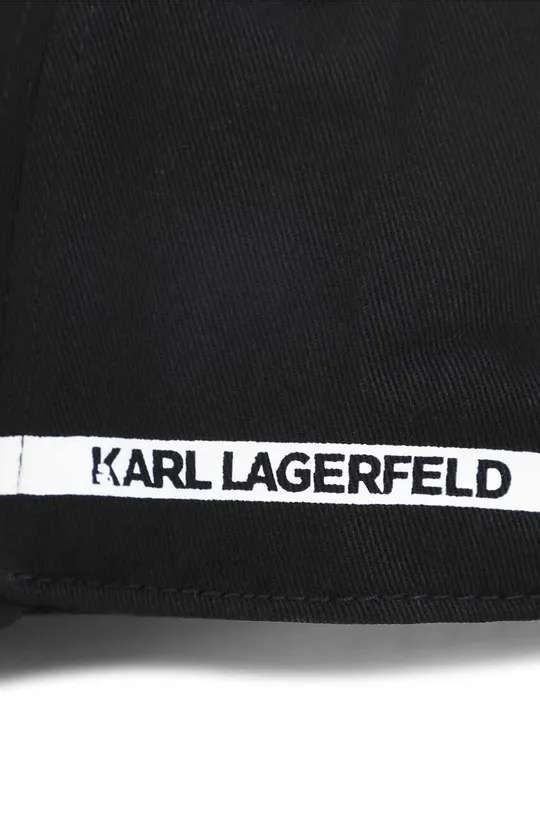 Дитяча бавовняна кепка Karl Lagerfeld <p> 100% Бавовна</p>