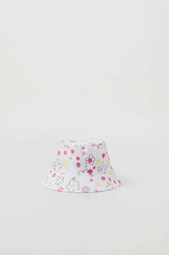 roza Otroški bombažni klobuk OVS Dekliški