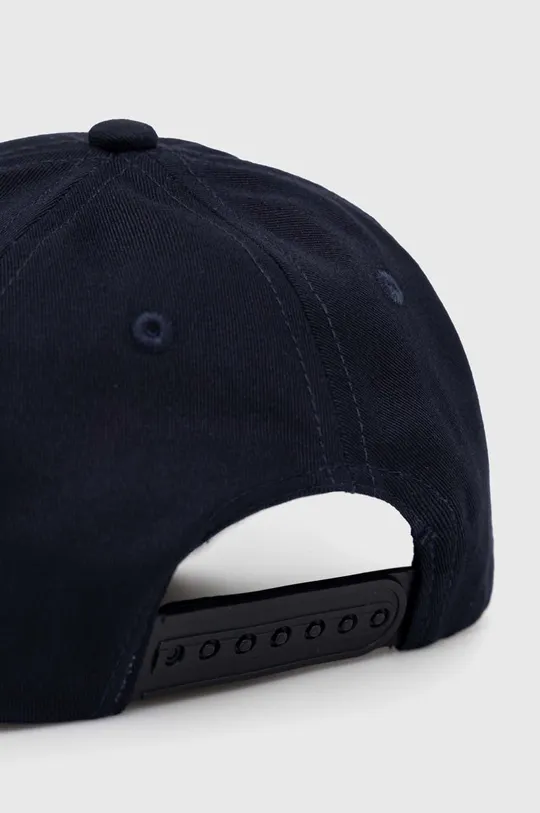 Παιδικό βαμβακερό καπέλο μπέιζμπολ Tommy Hilfiger σκούρο μπλε