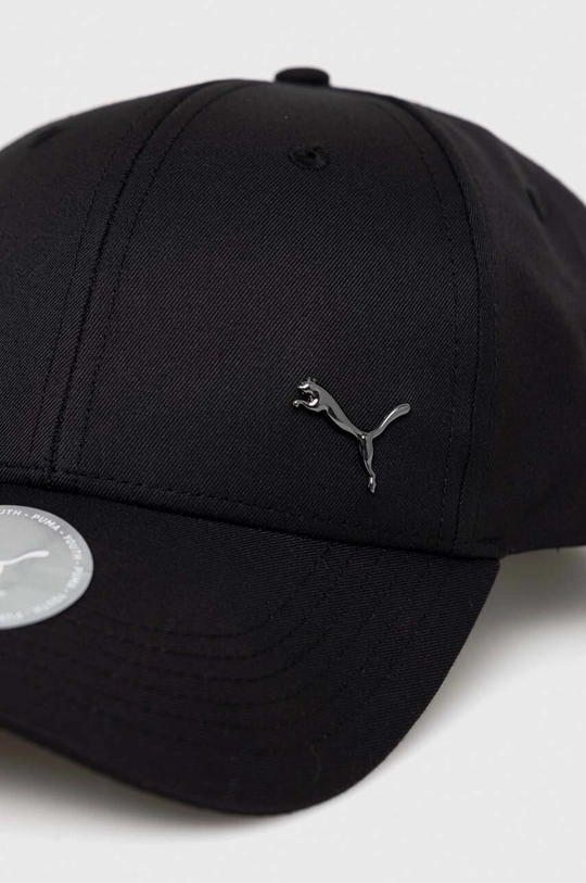 Detská baseballová čiapka Puma PUMA Metal Cat Cap Jr čierna