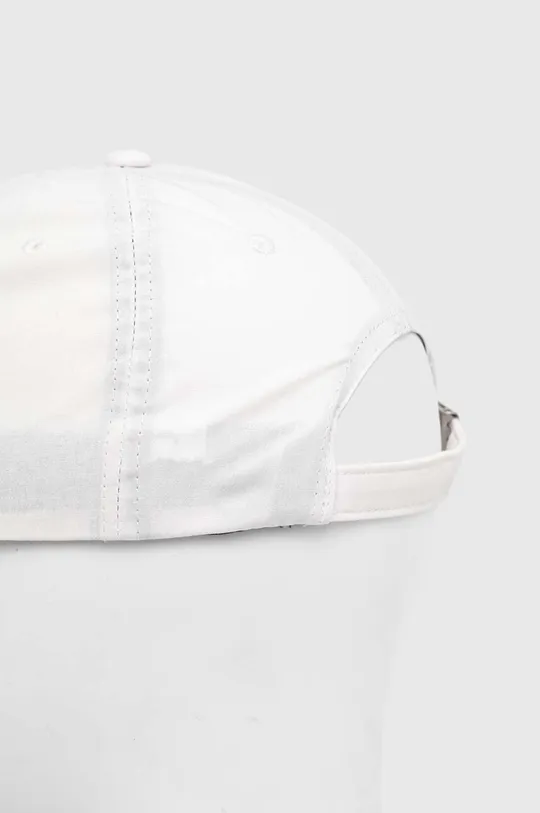 λευκό Παιδικό βαμβακερό καπέλο μπέιζμπολ United Colors of Benetton