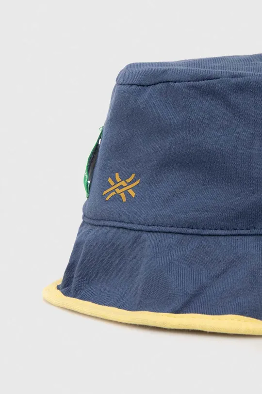 Pamučni dvostrani šešir za djecu United Colors of Benetton  100% Pamuk
