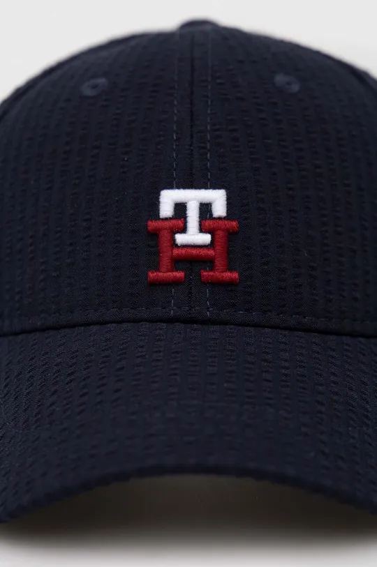 Παιδικό καπέλο μπέιζμπολ Tommy Hilfiger σκούρο μπλε