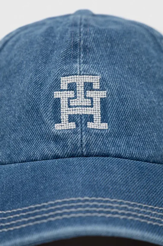 Tommy Hilfiger czapka z daszkiem dziecięca niebieski