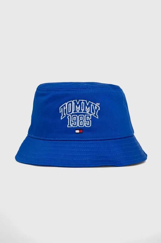 μπλε Παιδικό βαμβακερό καπέλο Tommy Hilfiger Παιδικά