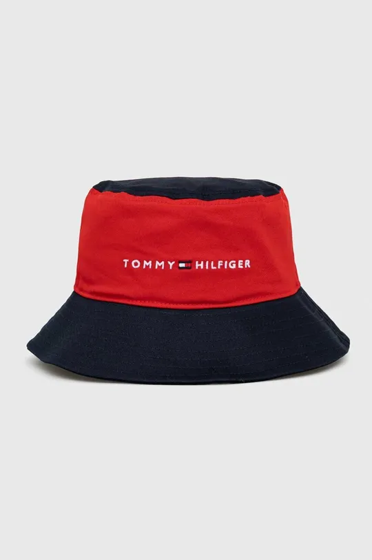 κόκκινο Παιδικό βαμβακερό καπέλο Tommy Hilfiger Παιδικά