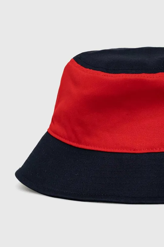 Dječji pamučni šešir Tommy Hilfiger crvena