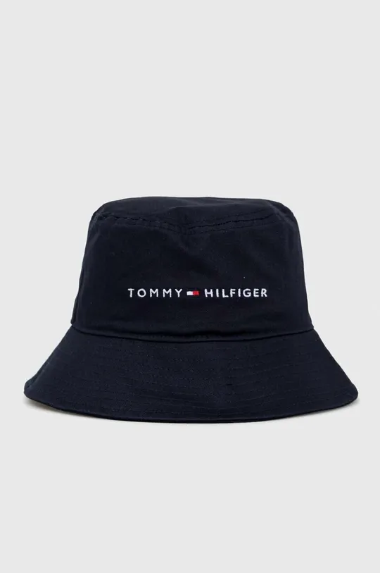 σκούρο μπλε Παιδικό βαμβακερό καπέλο Tommy Hilfiger Παιδικά