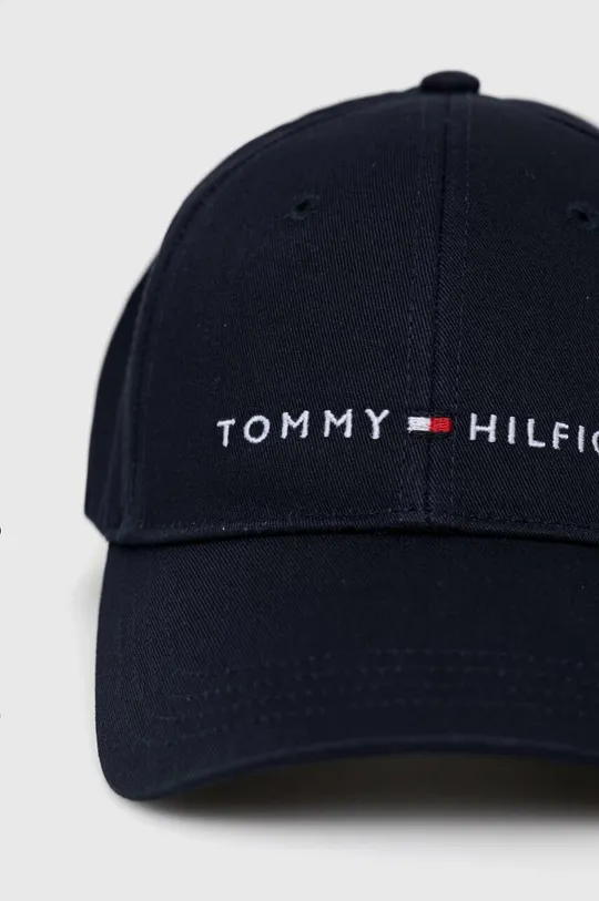 Tommy Hilfiger șapcă din bumbac pentru copii bleumarin