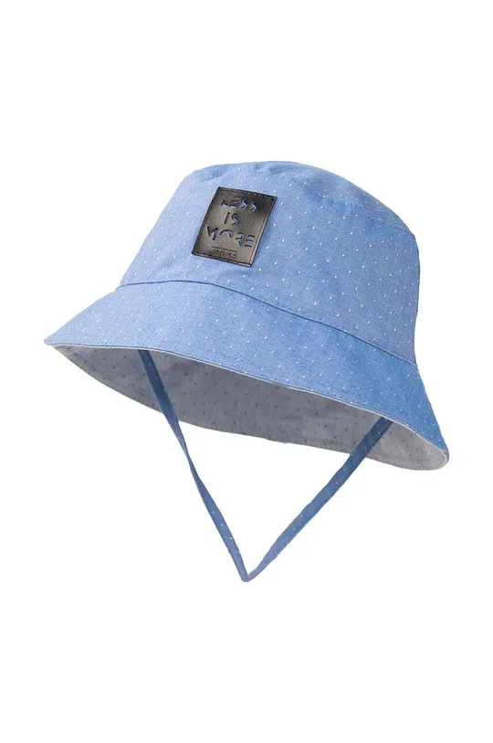 Otroški bombažni klobuk Jamiks BARRY modra