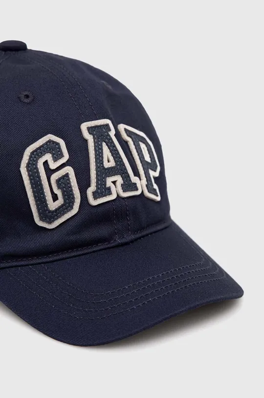 Otroška bombažna bejzbolska kapa GAP mornarsko modra