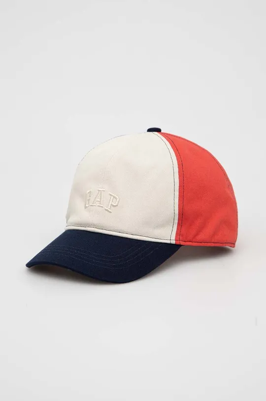 πολύχρωμο Παιδικό βαμβακερό καπέλο μπέιζμπολ GAP Παιδικά