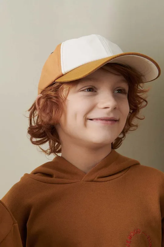 Liewood czapka z daszkiem bawełniana dziecięca Danny Dziecięcy