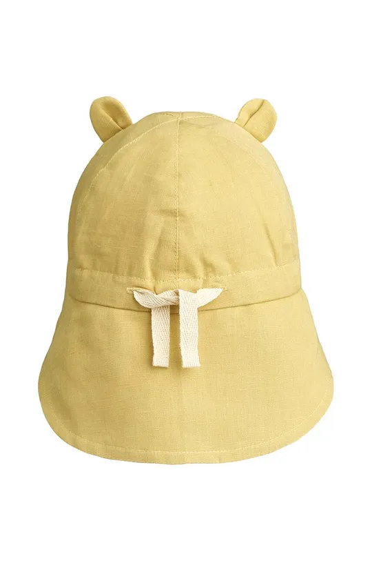 Детская шляпа с примесью льна Liewood Основной материал: 55% Органический хлопок, 45% Лен Подкладка: 100% Органический хлопок