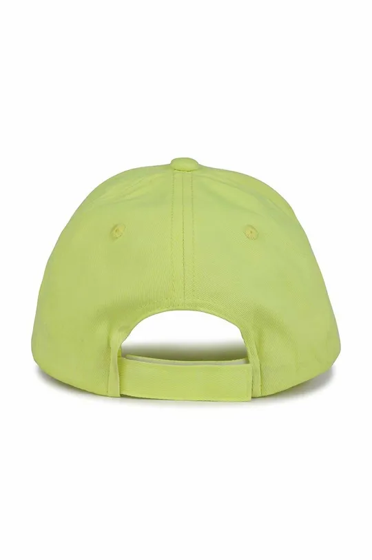 Дитяча бавовняна шапка Marc Jacobs жовтий