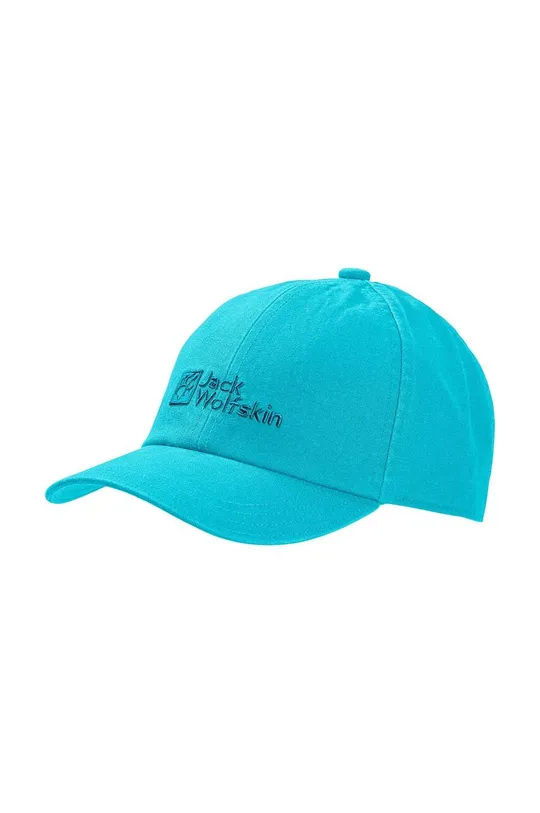 niebieski Jack Wolfskin czapka dziecięca BASEBALL CAP K Dziecięcy