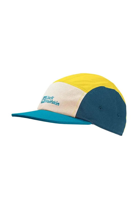 μπλε Παιδικό καπέλο μπέιζμπολ Jack Wolfskin NATURE 5 PANEL CAP K Παιδικά
