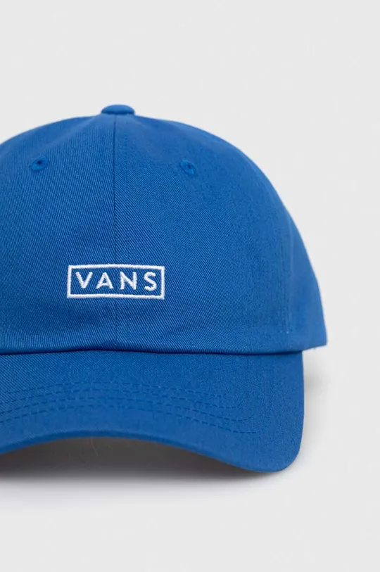 Vans czapka z daszkiem bawełniana dziecięca VANS EASY BOX JOCKEY TrBl niebieski