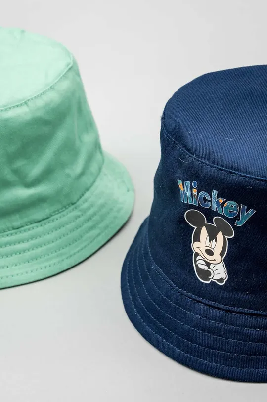 granatowy zippy kapelusz dwustronny bawełniany dziecięcy x Disney