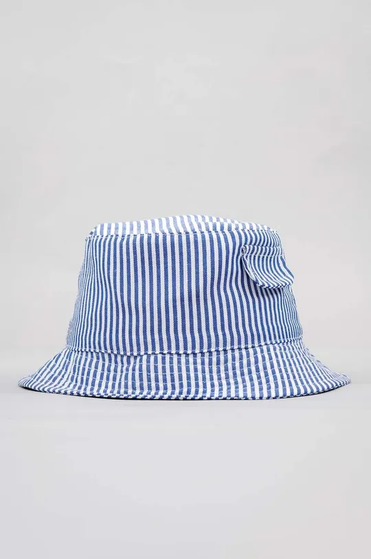 Otroški bombažni klobuk zippy mornarsko modra