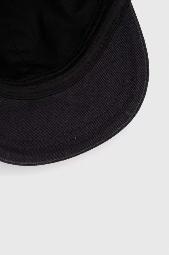 czarny GAP czapka z daszkiem bawełniana dziecięca
