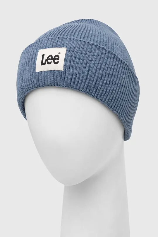 Βαμβακερό καπέλο Lee μπλε