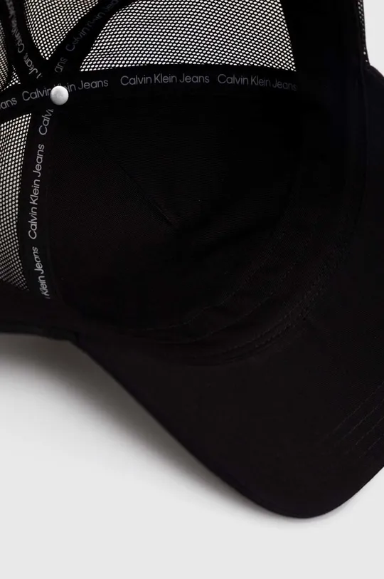 czarny Calvin Klein Jeans czapka z daszkiem