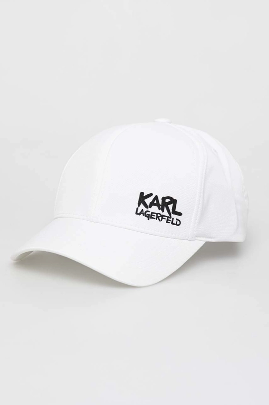 fehér Karl Lagerfeld baseball sapka Férfi