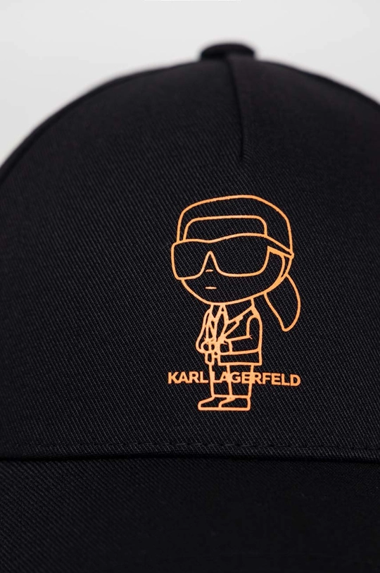 Kapa sa šiltom Karl Lagerfeld crna