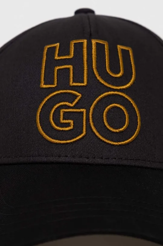 Хлопковая кепка HUGO чёрный
