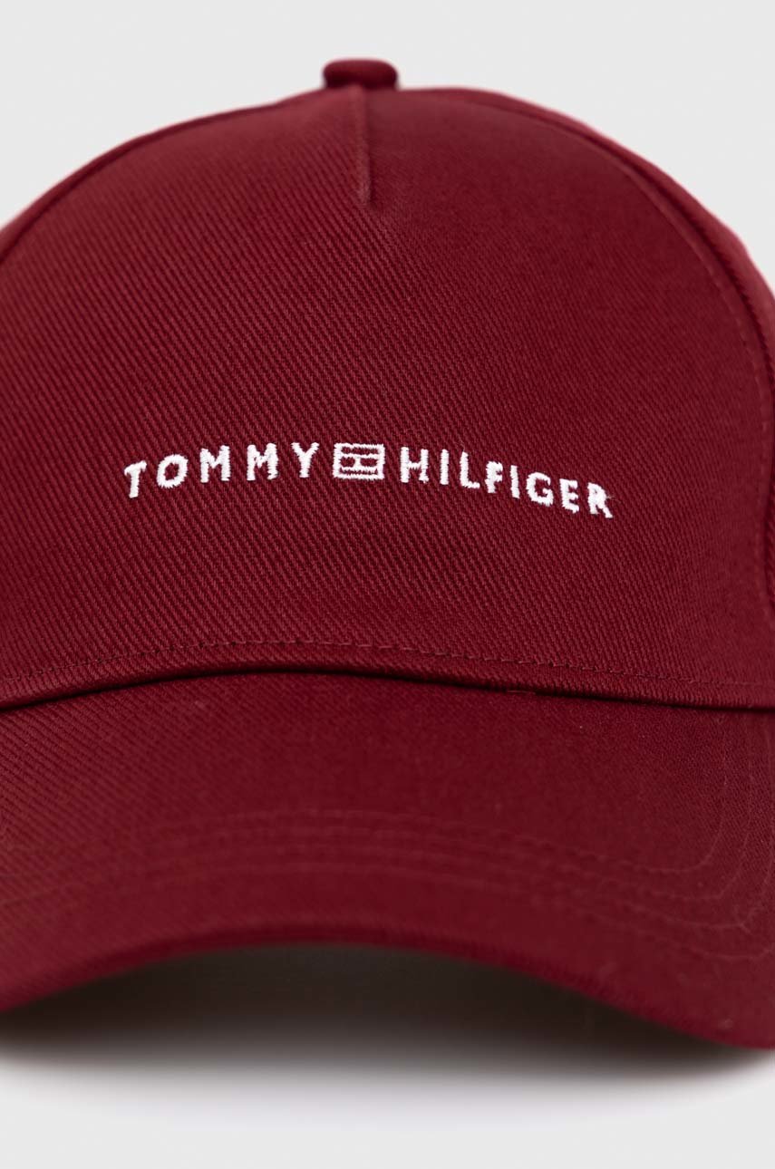 Tommy Hilfiger șapcă de baseball din bumbac  100% Bumbac