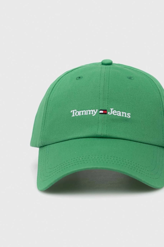 Tommy Jeans czapka z daszkiem bawełniana 100 % Bawełna organiczna