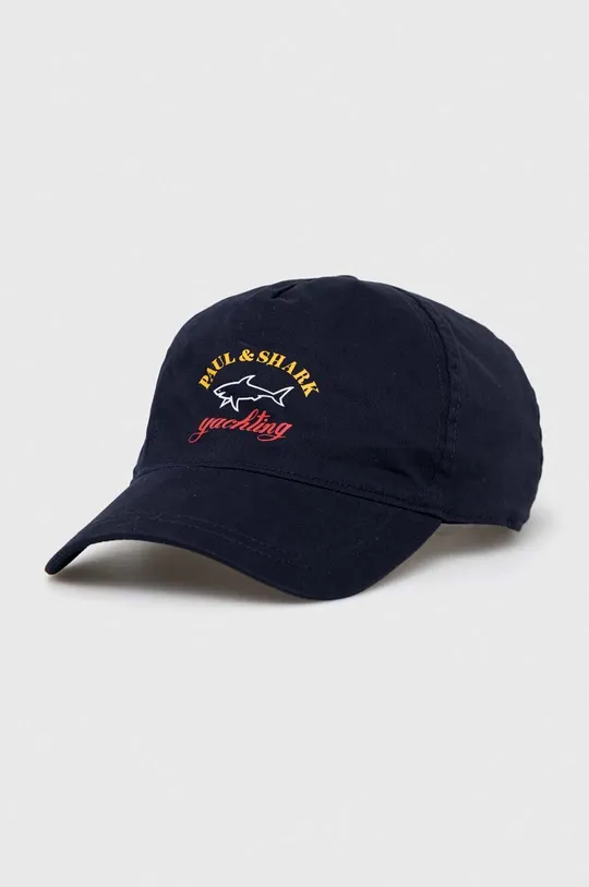 σκούρο μπλε Βαμβακερό καπέλο του μπέιζμπολ Paul&Shark Ανδρικά