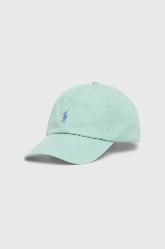 πράσινο Βαμβακερό καπέλο του μπέιζμπολ Polo Ralph Lauren Unisex