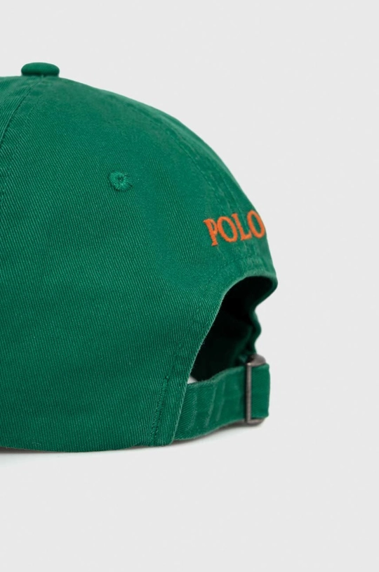 Polo Ralph Lauren czapka z daszkiem bawełniana zielony