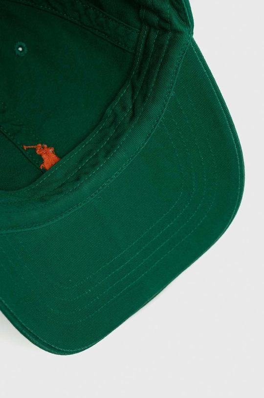 zielony Polo Ralph Lauren czapka z daszkiem bawełniana