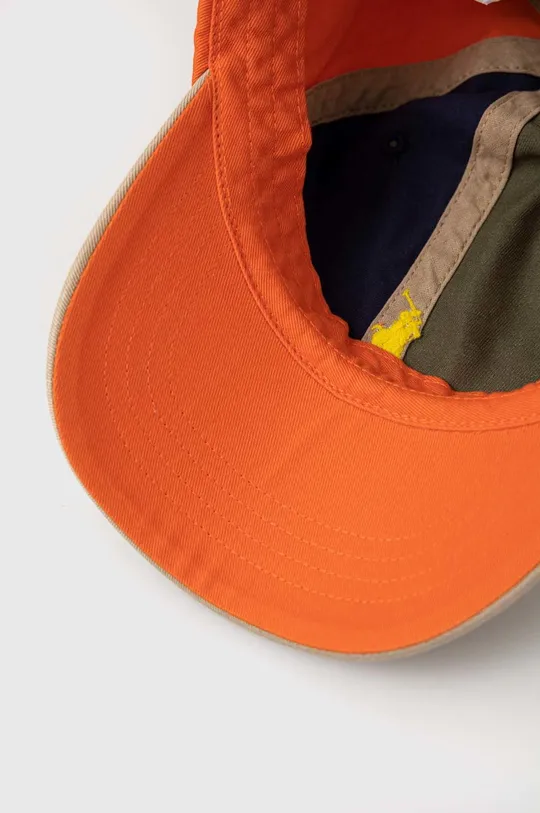 πολύχρωμο Βαμβακερό καπέλο του μπέιζμπολ Polo Ralph Lauren