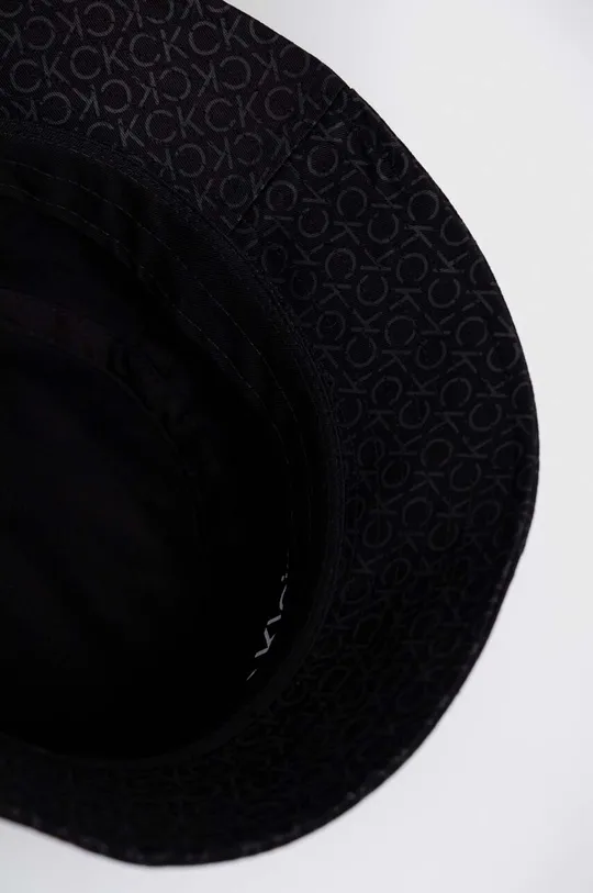 črna Bombažni klobuk Calvin Klein
