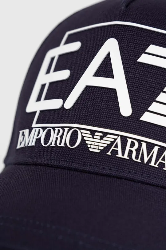 EA7 Emporio Armani czapka z daszkiem granatowy