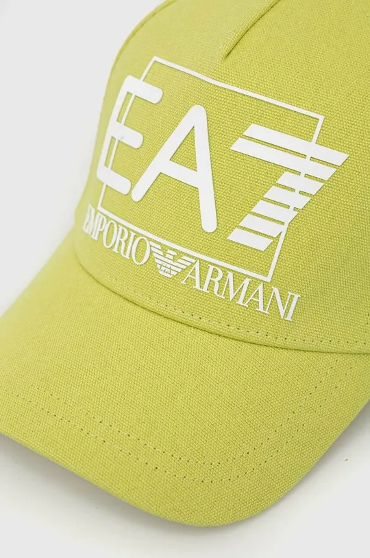 Καπέλο EA7 Emporio Armani πράσινο