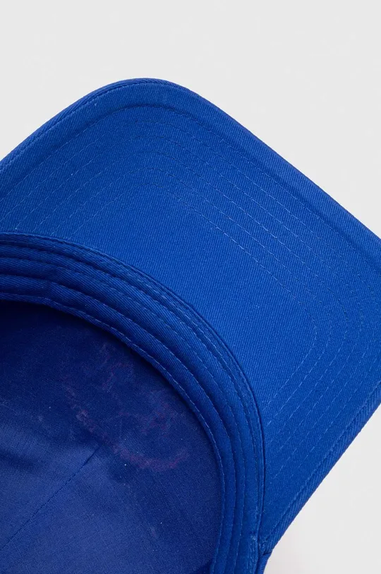 niebieski La Martina czapka z daszkiem bawełniana