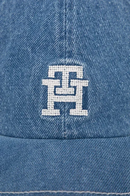 Τζιν καπέλο μπέιζμπολ Tommy Hilfiger  Κύριο υλικό: 100% Βαμβάκι Φόδρα: 100% Πολυεστέρας