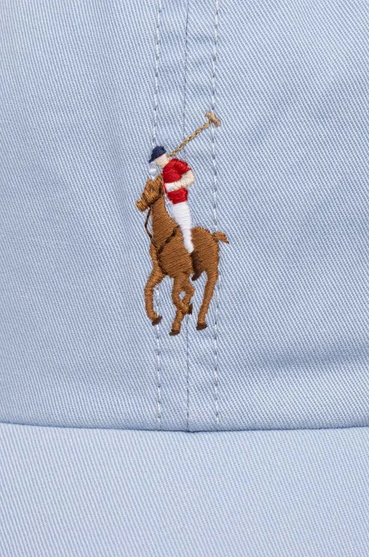 Polo Ralph Lauren czapka z daszkiem niebieski