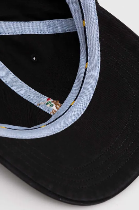 czarny Polo Ralph Lauren czapka z daszkiem