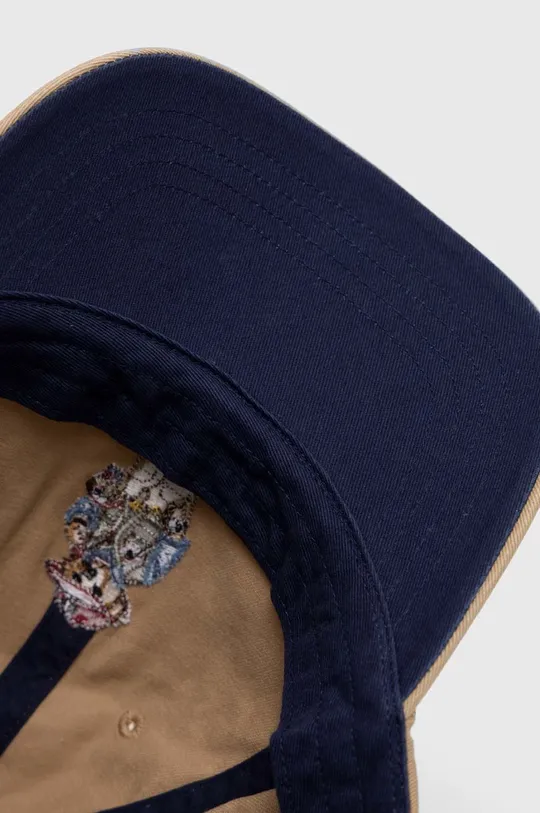 μπεζ Βαμβακερό καπέλο του μπέιζμπολ Polo Ralph Lauren