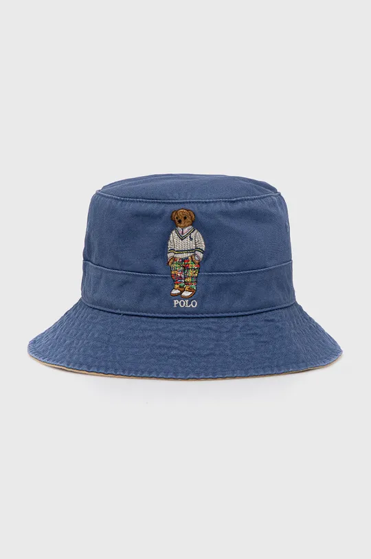 μπλε Βαμβακερό καπέλο Polo Ralph Lauren Ανδρικά