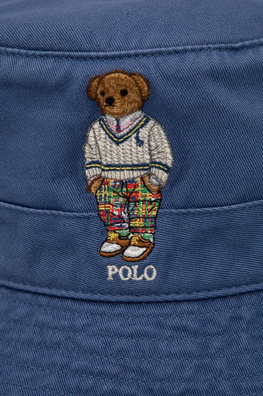 Βαμβακερό καπέλο Polo Ralph Lauren μπλε