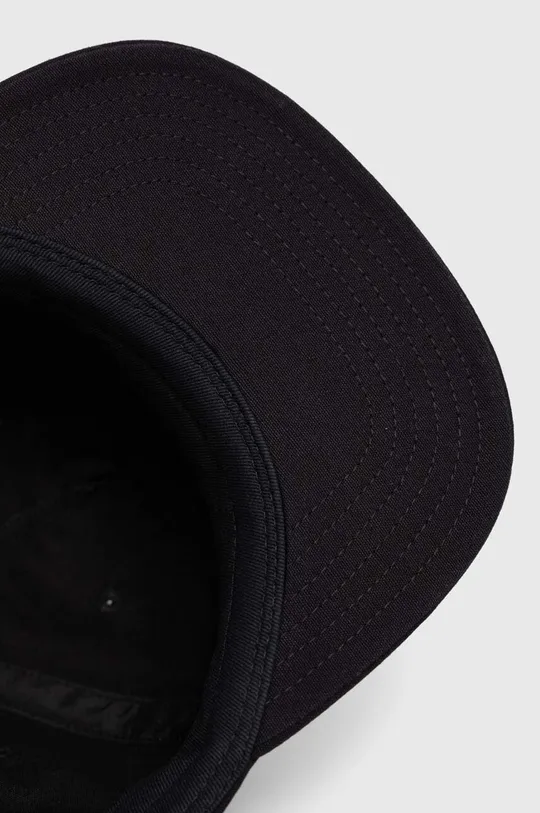 czarny Billabong czapka z daszkiem bawełniana
