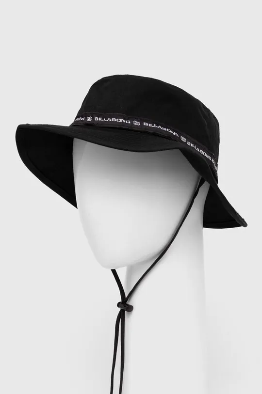 μαύρο Βαμβακερό καπέλο Billabong Ανδρικά